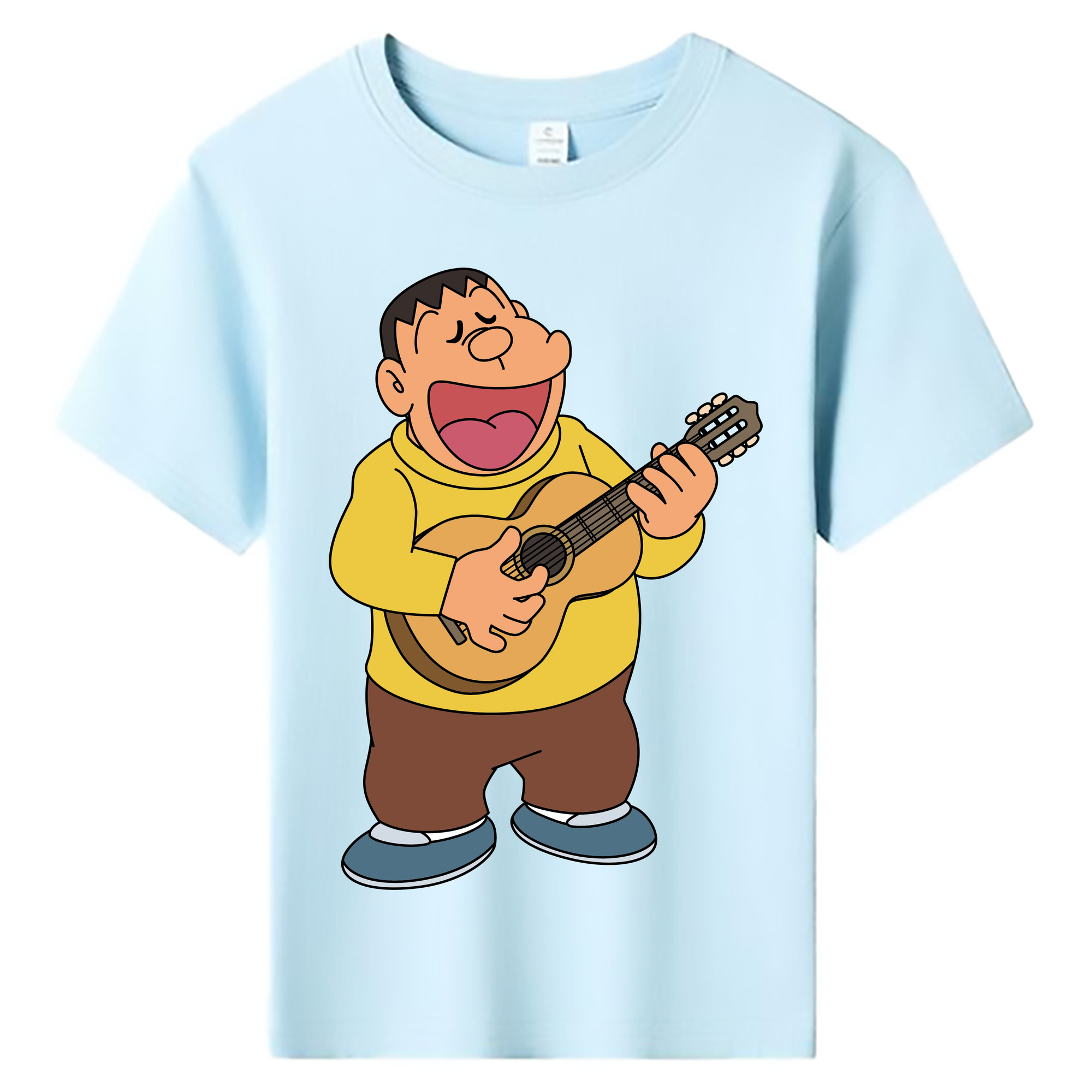 （画像用） ドラえもん 剛田武 Doraemon Gouta Takeshi 綿100％キッズTシャツ（フロントプリント）